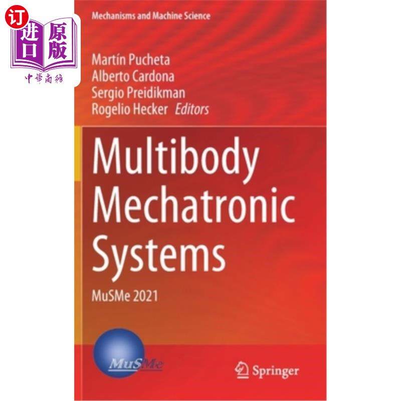 海外直订Multibody Mechatronic Systems: Musme 2021 多体机电系统:MuSMe 2021