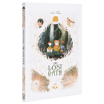 现货 【中商原版】失落的小路(插画师艾美莉·弗雷珊作品）英文原版 The Lost Path 绘本小说 Amelie Flechais 精品绘本