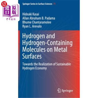 海外直订Hydrogen and Hydrogen-Containing Molecules on Metal Surfaces: Towards the Realiz 金属表面的氢和含氢分子:迈向可