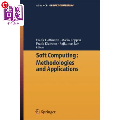 海外直订Soft Computing: Methodologies and Applications 软计算：方法和应用