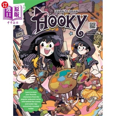 海外直订Learn to Draw Hooky: Learn to Draw Your Favorite Characters from the Popular Web 学会画Hooky：学会从流行的