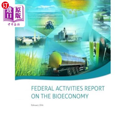 海外直订Federal Activities Report on the Bioeconomy 联邦生物经济活动报告