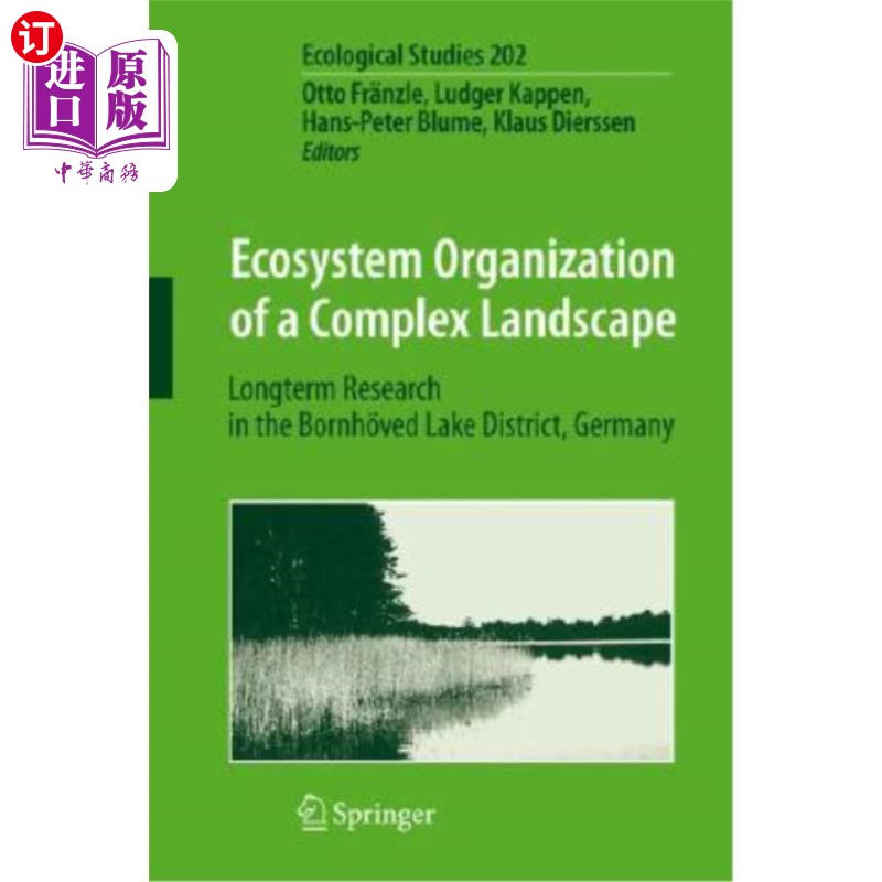 海外直订Ecosystem Organization of a Complex Landscape: Long-Term Research in the Bornh?v 复杂景观的生态系统组织:波
