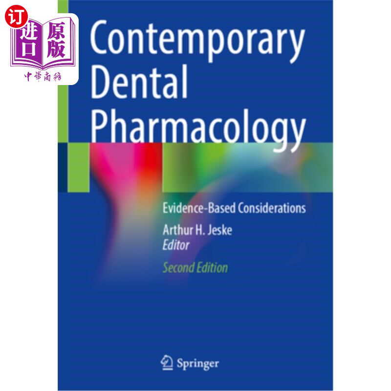 海外直订医药图书Contemporary Dental Pharmacology: Evidence-Based Considerations 当代牙科药理学：基于证据的考虑