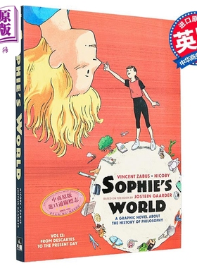 苏菲的世界图画小说2 从笛卡尔至今 Sophie World Vol II 英文原版 Vincent Zabus Jostein Gaarder【中商原版】