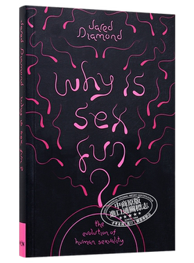 性的进化 性趣探秘 贾雷德戴蒙德 Jared Diamond 英文原版 Why is Sex Fun The Evolution of Human Sexuality【中商原版】