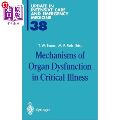 海外直订医药图书Mechanisms of Organ Dysfunction in Critical Illness 危重病器官功能障碍的机制