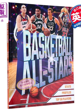 篮球全明星 英文原版 Basketball All Stars David Clayton 大卫 克莱顿 曼城官方月刊编辑大卫【中商原版】