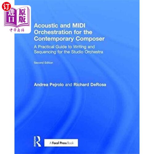 海外直订Acoustic and MIDI Orchestration for the Contempo... 当代作曲家的声学和迷笛编曲