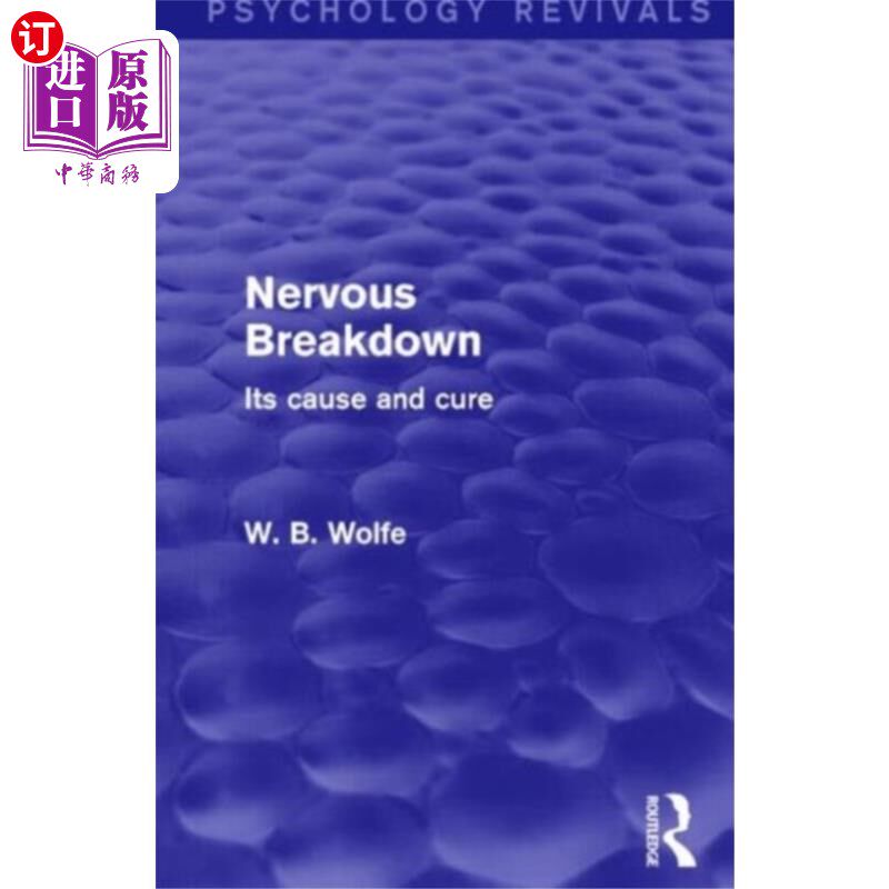 海外直订医药图书Nervous Breakdown 神经衰弱