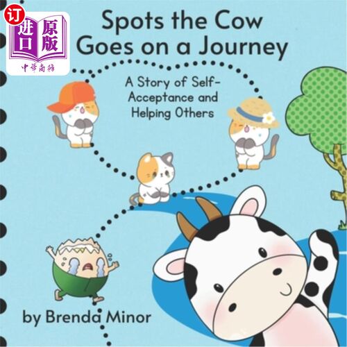 海外直订Spots the Cow Goes on a Journey 发现奶牛踏上了一段旅程