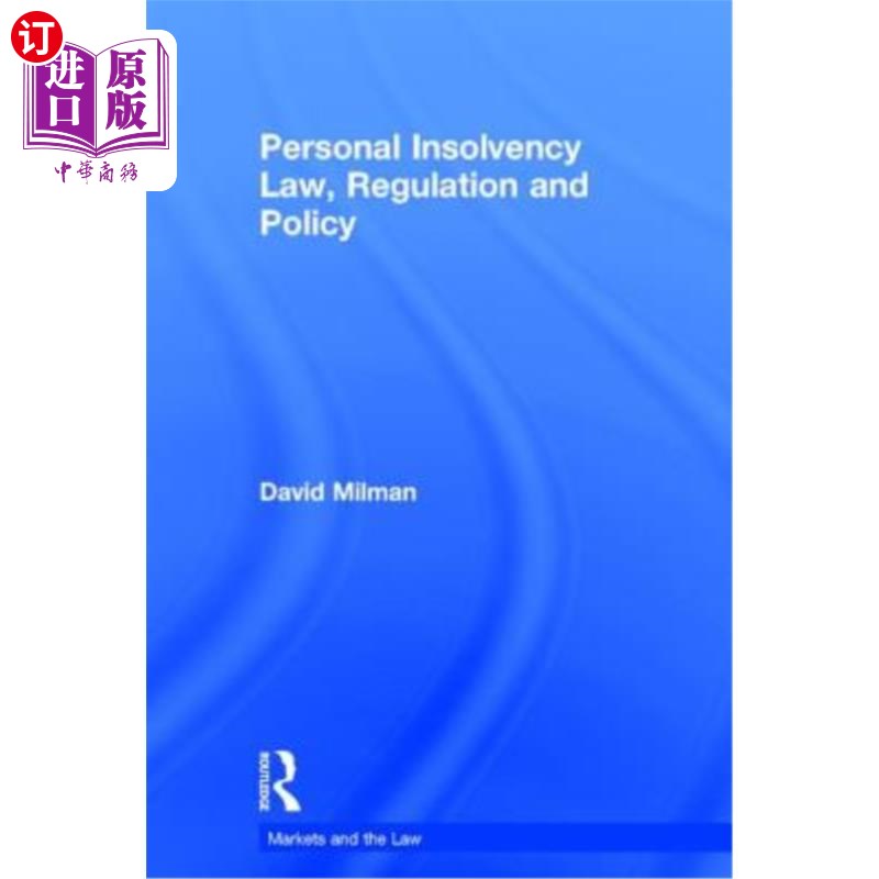 海外直订Personal Insolvency Law, Regulation and Policy 个人破产法律、法规和政策
