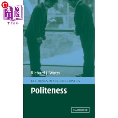海外直订Politeness 礼貌