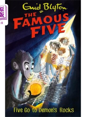 海外直订Famous Five: Five Go To Demon's Rocks 著名的五个人:五个人去恶魔的岩石