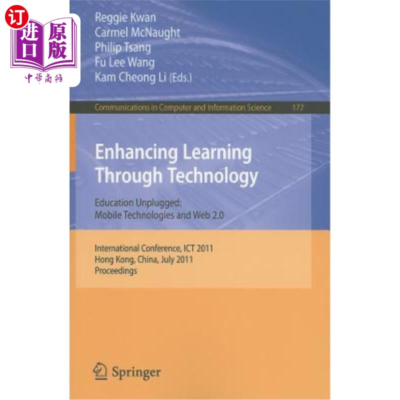 海外直订Enhancing Learning Through Technology: Education Unplugged: Mobile Technologies 通过技术增强学习:不插电的