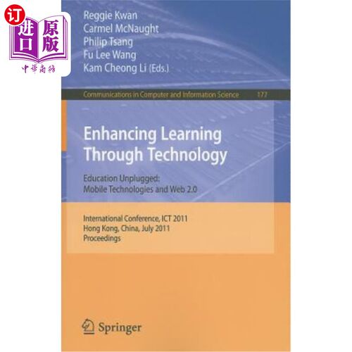 海外直订Enhancing Learning Through Technology: Education Unplugged: Mobile Technologies  通过技术增强学习:不插电的
