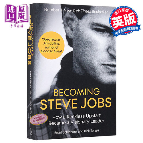 成为乔布斯 史蒂夫传记 英文原版 平装 Becoming Steve Jobs