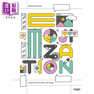 Emojization Visual Communication With Emojis 进口艺术 表情符号化 使用表情符号进行视觉交流【中商原版】