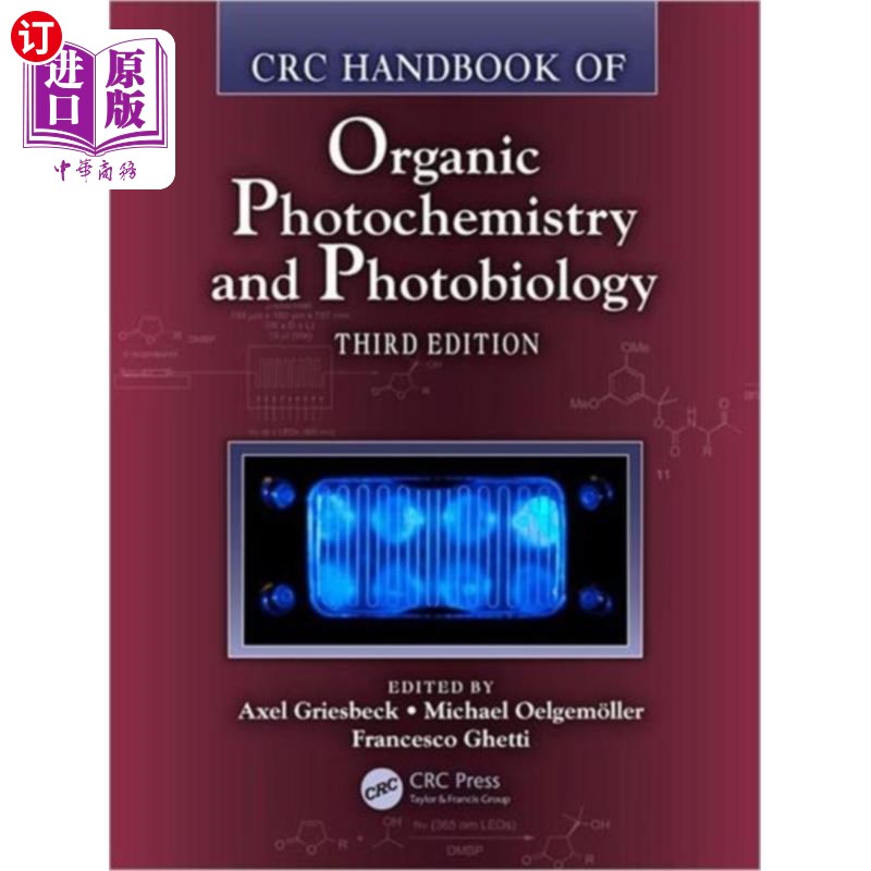 海外直订CRC Handbook of Organic Photochemistry and Photo... 有机光化学和光生物学手册，第三版-两卷集 书籍/杂志/报纸 科学技术类原版书 原图主图