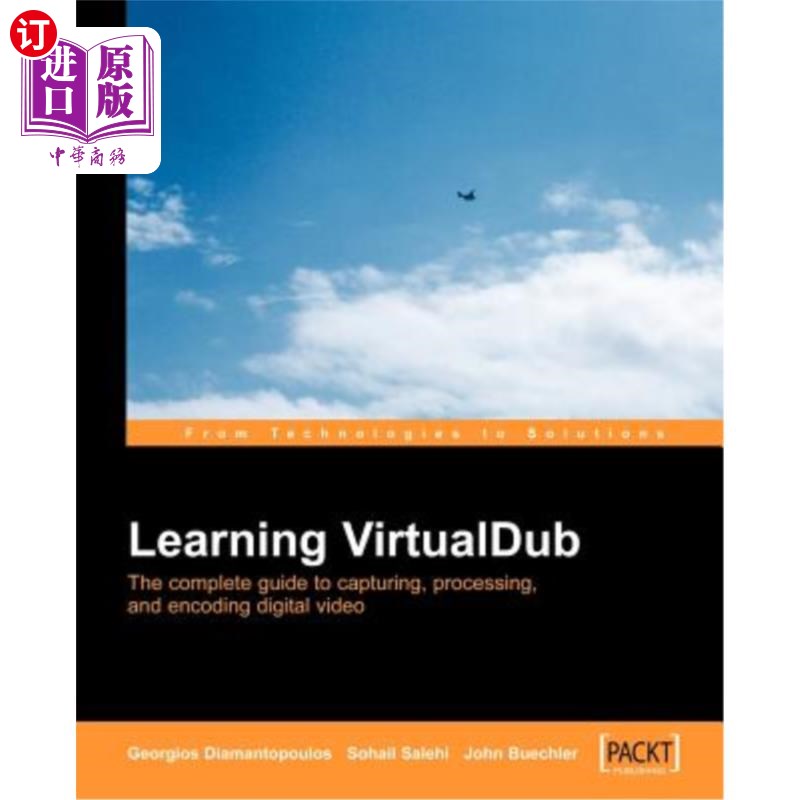 海外直订Virtual Dub Video: Capture, Processing and Encoding 虚拟配音视频：捕获、处理和编码