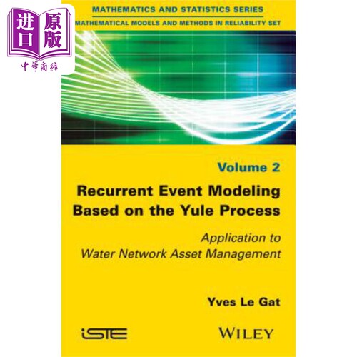 现货 Recurrent Event Modeling Based On The Yule Process【中商原版】