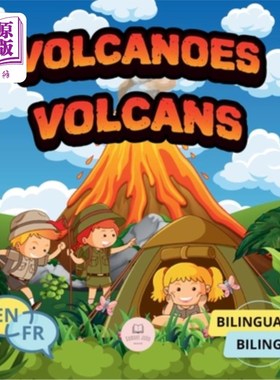 海外直订Volcanoes for Bilingual Kids│Volcans pour enfants bilingues: Children's sc 双语儿童的火山│给双语儿童