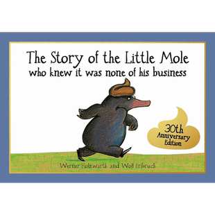 Story of the Little Mole who knew it was none of his business是谁嗯嗯在我的头上 英文原版进口儿童绘本故事【中商原版?