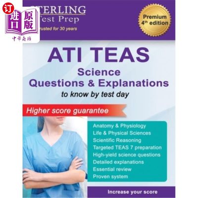 海外直订医药图书ATI TEAS Science Questions: Questions & Explanations for Test of Essential Acade ATI te