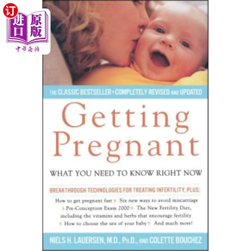 海外直订医药图书Getting Pregnant: What You Need to Know Right Now 怀孕:你现在需要知道的