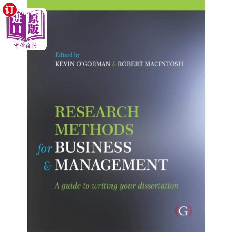 海外直订Research Methods for Business and Management 《商业与管理研究方法