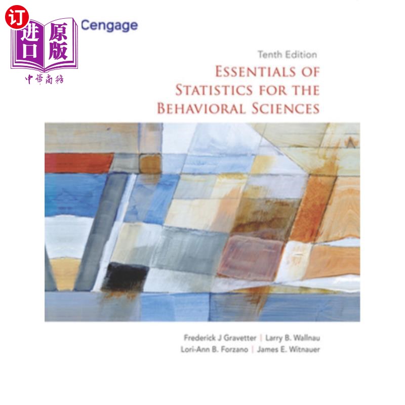 海外直订Essentials of Statistics for the Behavioral Sciences 行为科学统计学要领