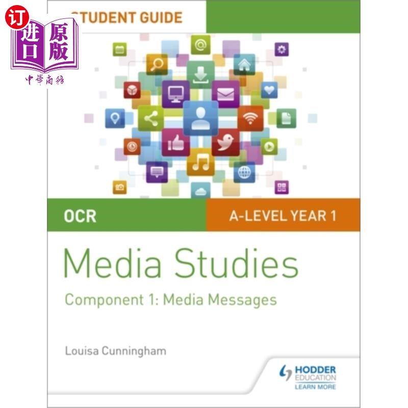 海外直订OCR A Level Media Studies Student Guide 1: Media... OCR A级媒体研究学生指南1:媒体信息