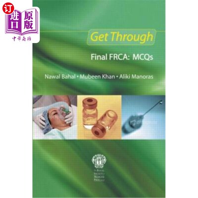 海外直订医药图书Get Through Final Frca: McQs 通过最终Frca：McQs