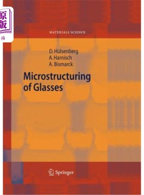 海外直订Microstructuring of Glasses 玻璃的微观结构
