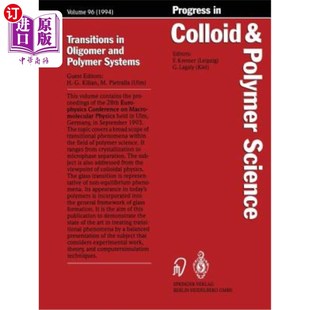 海外直订Transitions in Oligomer and Polymer Systems 低聚物和聚合物体系中的转变