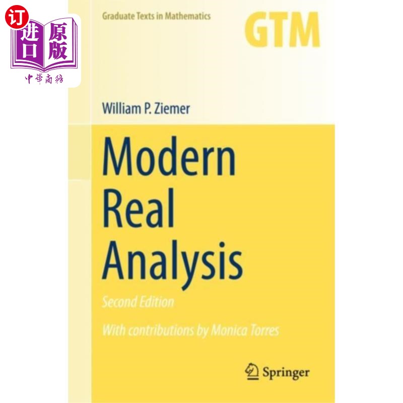 海外直订Modern Real Analysis 现代实分析