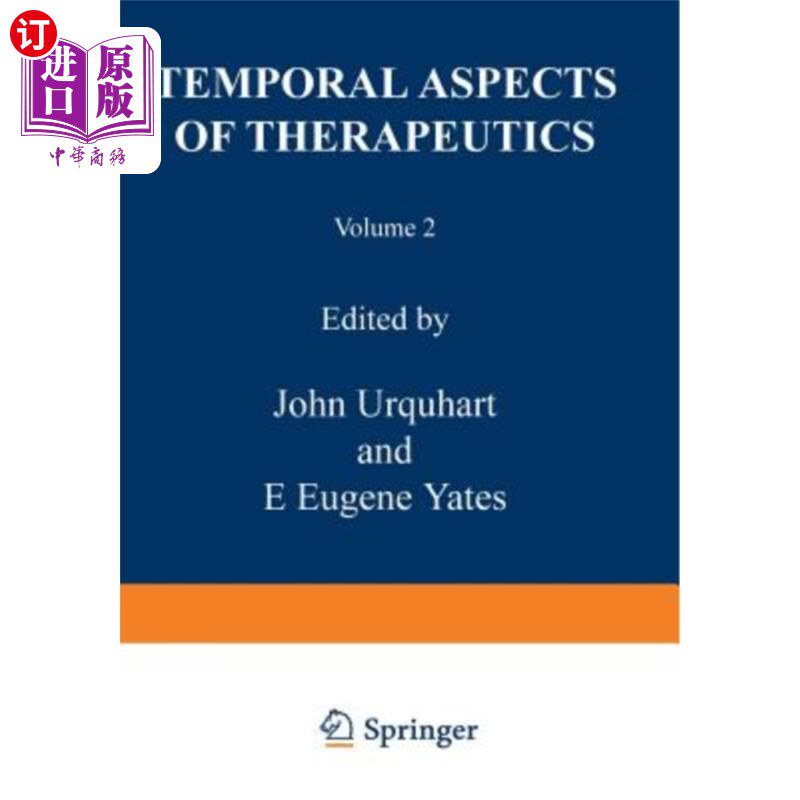 海外直订医药图书Temporal Aspects of Therapeutics 治疗学的时间方面