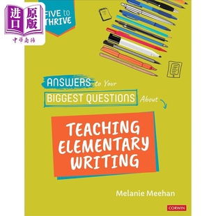 Teaching Your 中商原版 Writing Elementary About Questions Biggest 初级写作教学疑难解答茁壮成长五部曲系列Answers