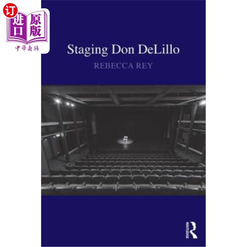 海外直订Staging Don Delillo 唐·德里罗