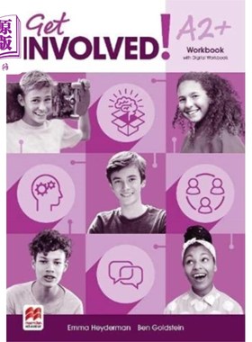 海外直订Get Involved! A2+ Workbook and Digital Workbook 参与!A2+工作簿和数字工作簿