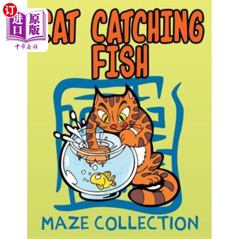 海外直订Cat Catching Fish (Maze Collection) 捕猫鱼（迷宫收藏）