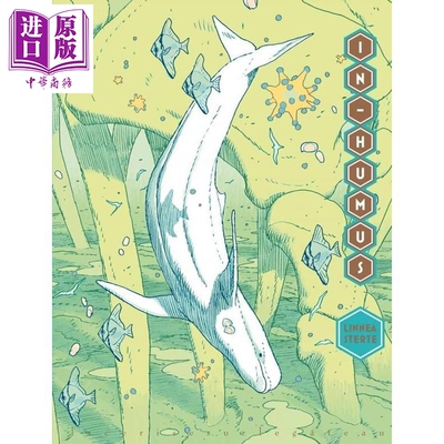 预售【法文版】鲸落 法文绘本法语原版法文原版 In-humus Linnea Sterte 安古兰获奖作者 可搭秋蛙物语 猫咪咖啡馆 治愈系插画漫画