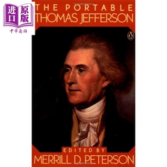 企鹅便携图书馆 托马斯 杰斐逊 英文原版 The Portable Thomas Jefferson 起草独立宣言 美国开国元勋 美利坚开国三杰【中商?