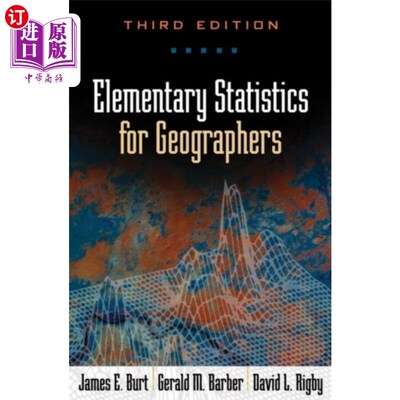 海外直订Elementary Statistics for Geographers 地理学家基础统计学