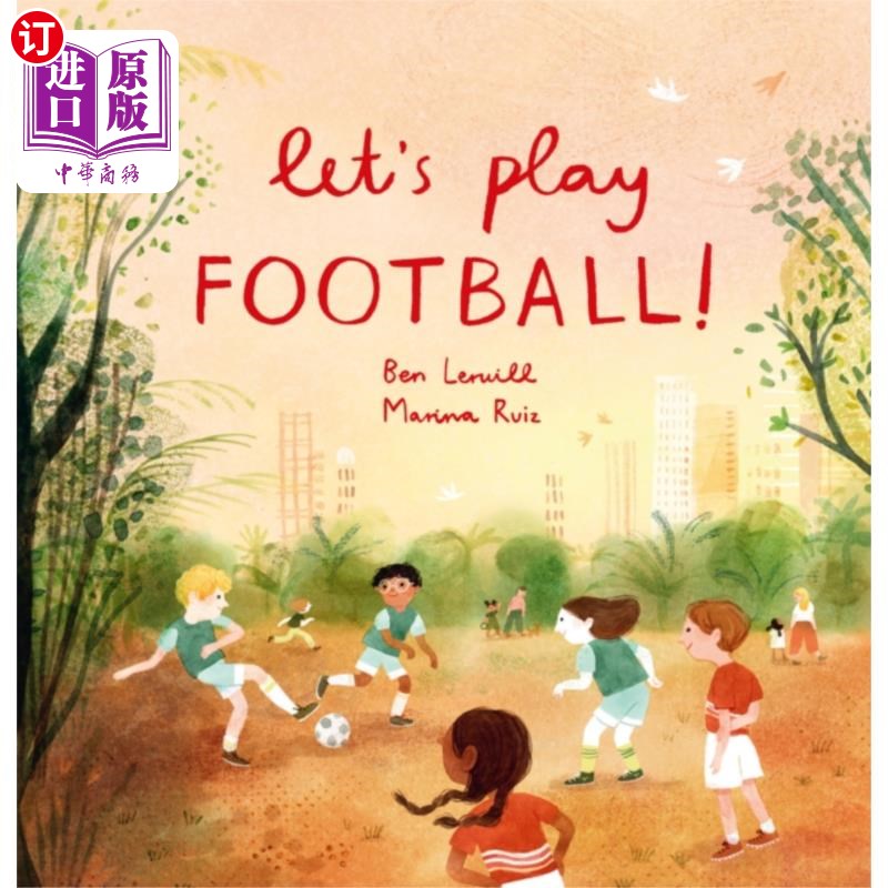 海外直订Let's Play Football! 让我们踢足球吧!
