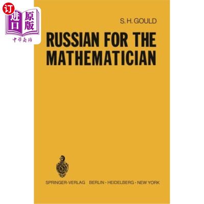 海外直订Russian for the Mathematician 俄语中数学家的意思