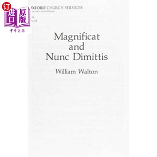 海外直订Magnificat and Nunc Dimittis 放大和缩小