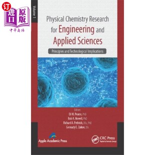 for Engineering and 海外直订Physical 工程与应用科学物理化学研究 Research ... 第一卷 Chemistry