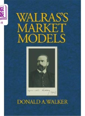 海外直订Walras's Market Models 沃尔拉斯的市场模型