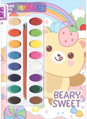 海外直订Beary Sweet!: Paint Box Colortivity Beary甜!:颜料盒色度